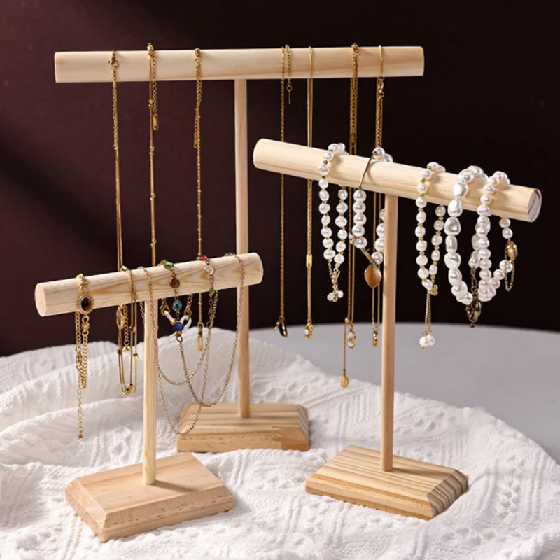 Jewelry Stores With Watches - Jewelry Storage Display Rack Solid Wood