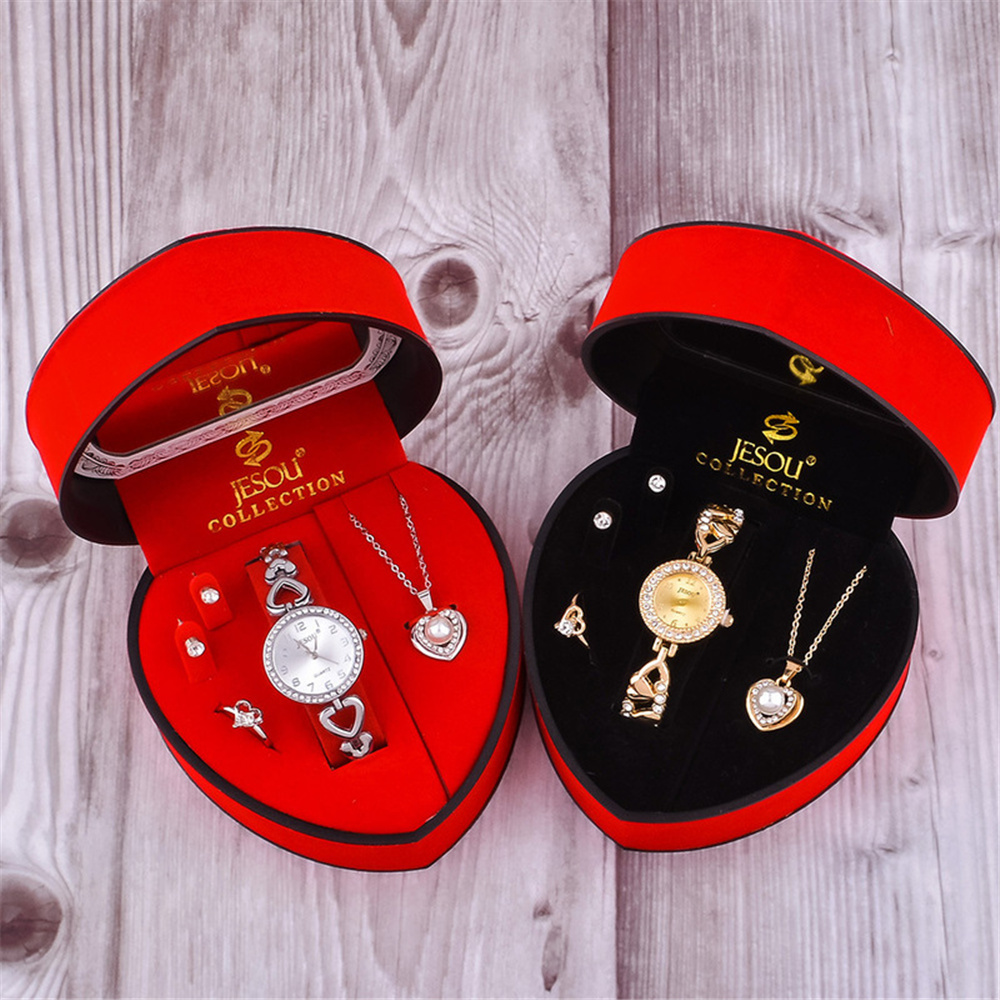 Jewelry Watches Silver - 2026 New Women Bracelet Watch Set