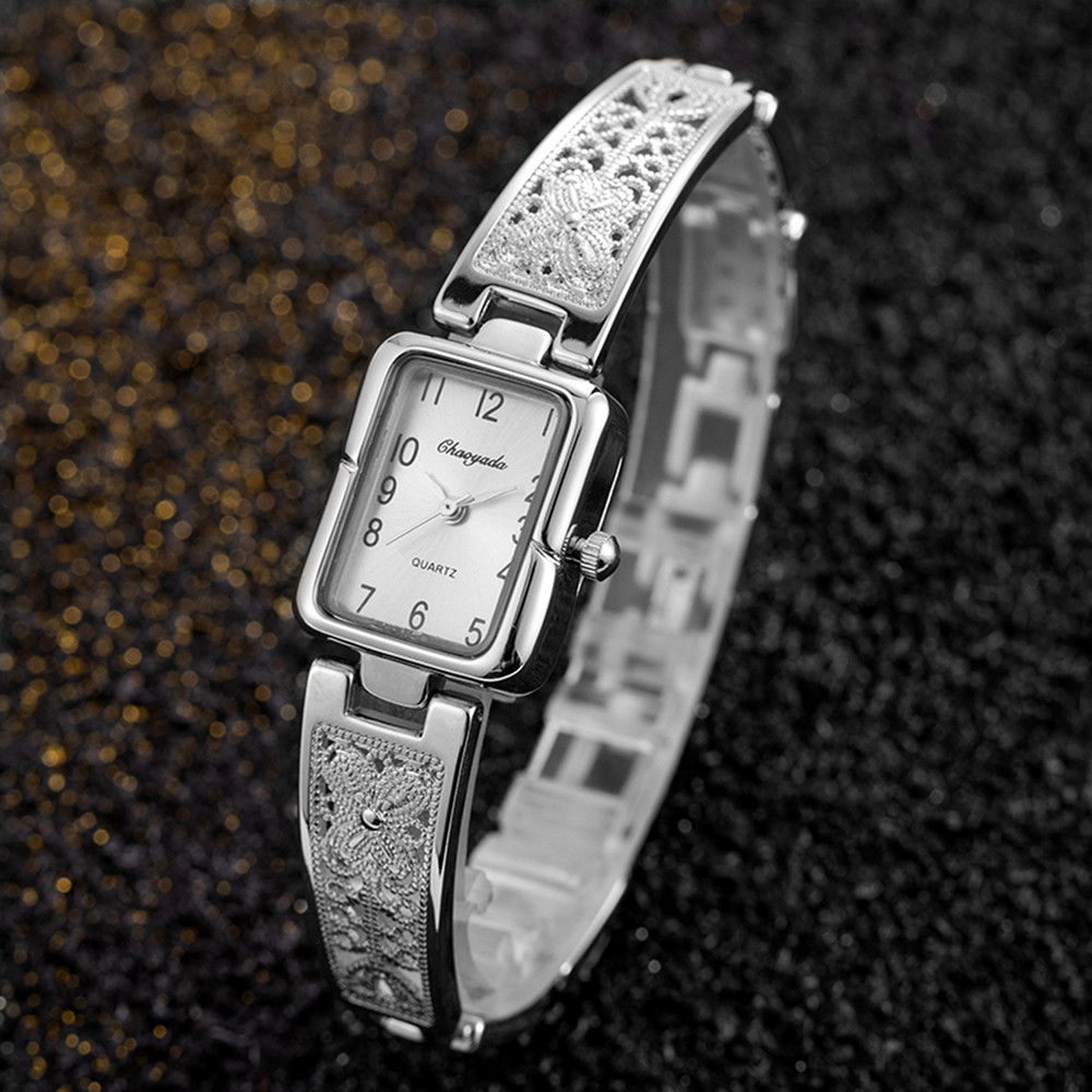 Elegant Women Watch Top Brand  - Jewelry Watches Silver 评论和价格