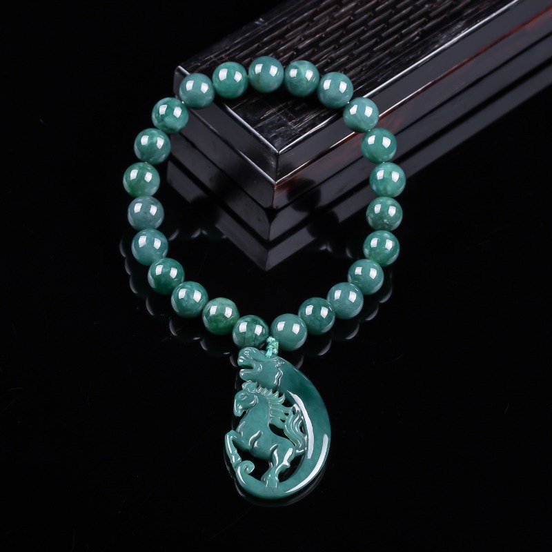 Natural Jadeite Blue Water Zod - Jewelry & Watches Vitopoulos Reviews 评论和价格