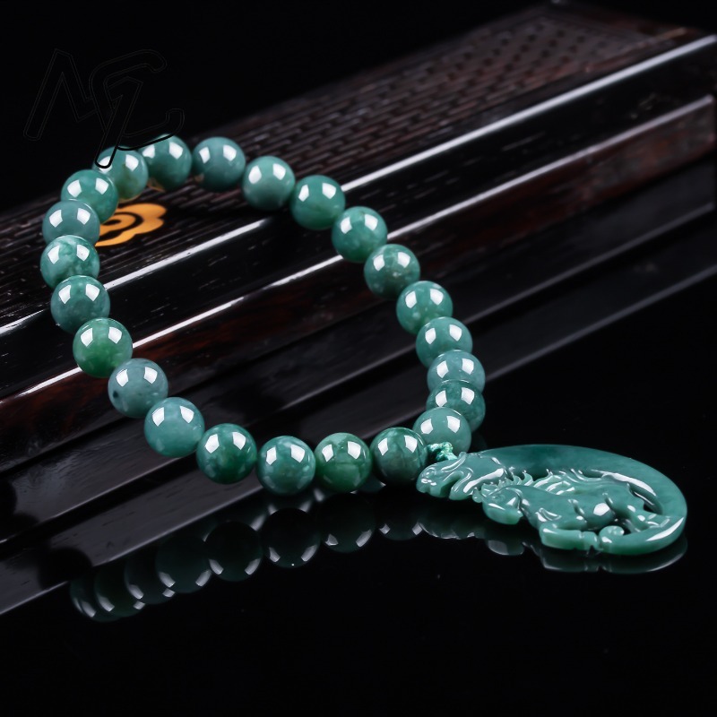 Natural Jadeite Blue Water Zod - Jewelry & Watches Vitopoulos Reviews 评论和价格