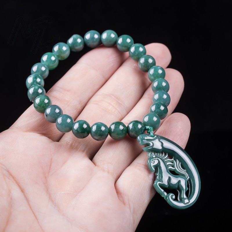Natural Jadeite Blue Water Zod - Jewelry & Watches Vitopoulos Reviews 评论和价格