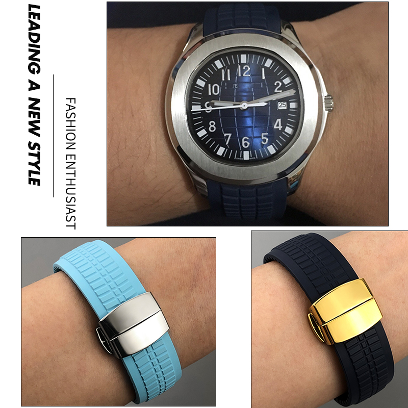 22mm Metal Pins Curved End Flu - Patek Philippe Watch Aquanaut 评论和价格
