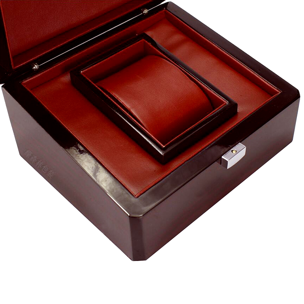 Solid Wood Watch Storage Box w - Jewelry Or Watches 评论和价格