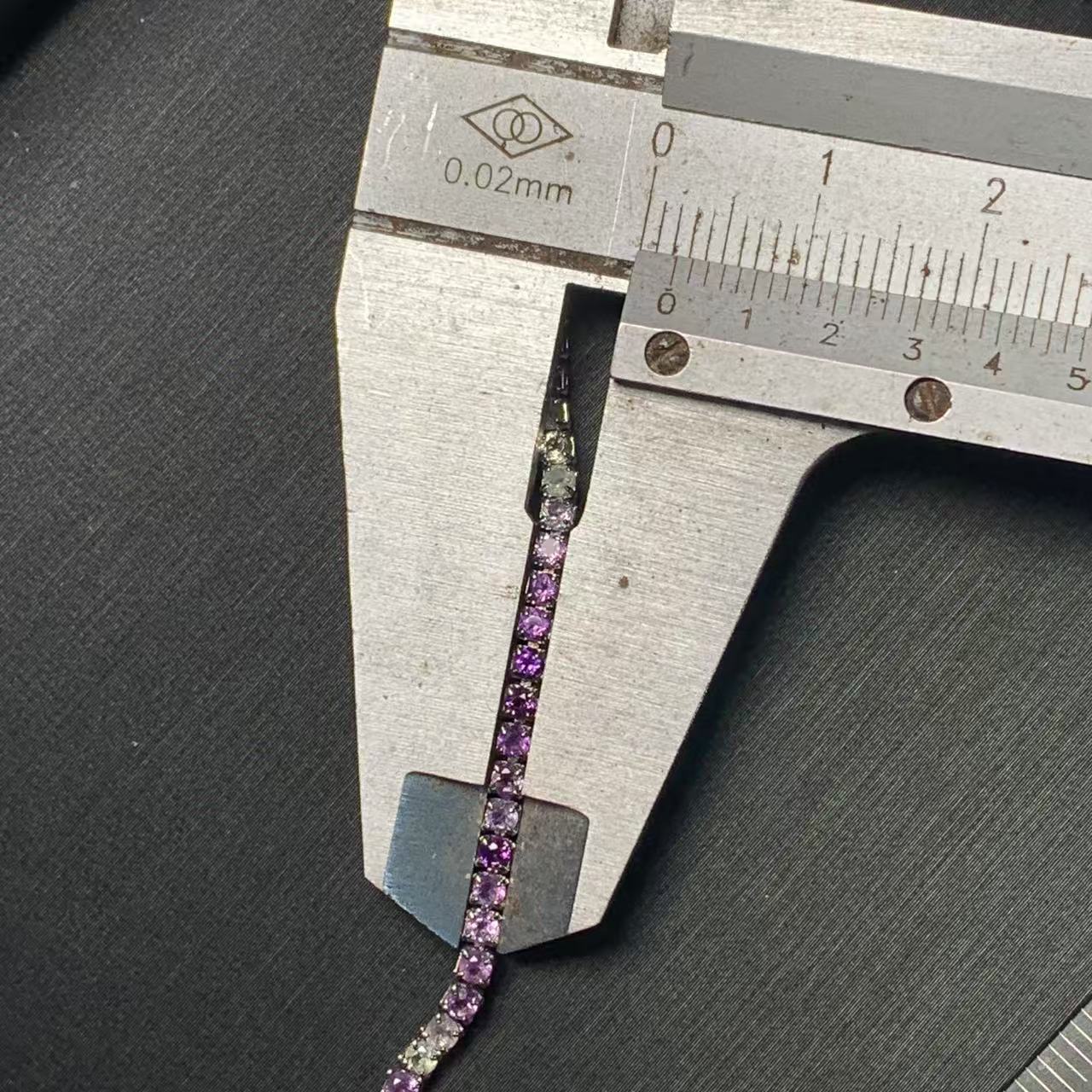 HEYYA STONE Natural Amethyst C - Gemstone Bracelet Healing 评论和价格