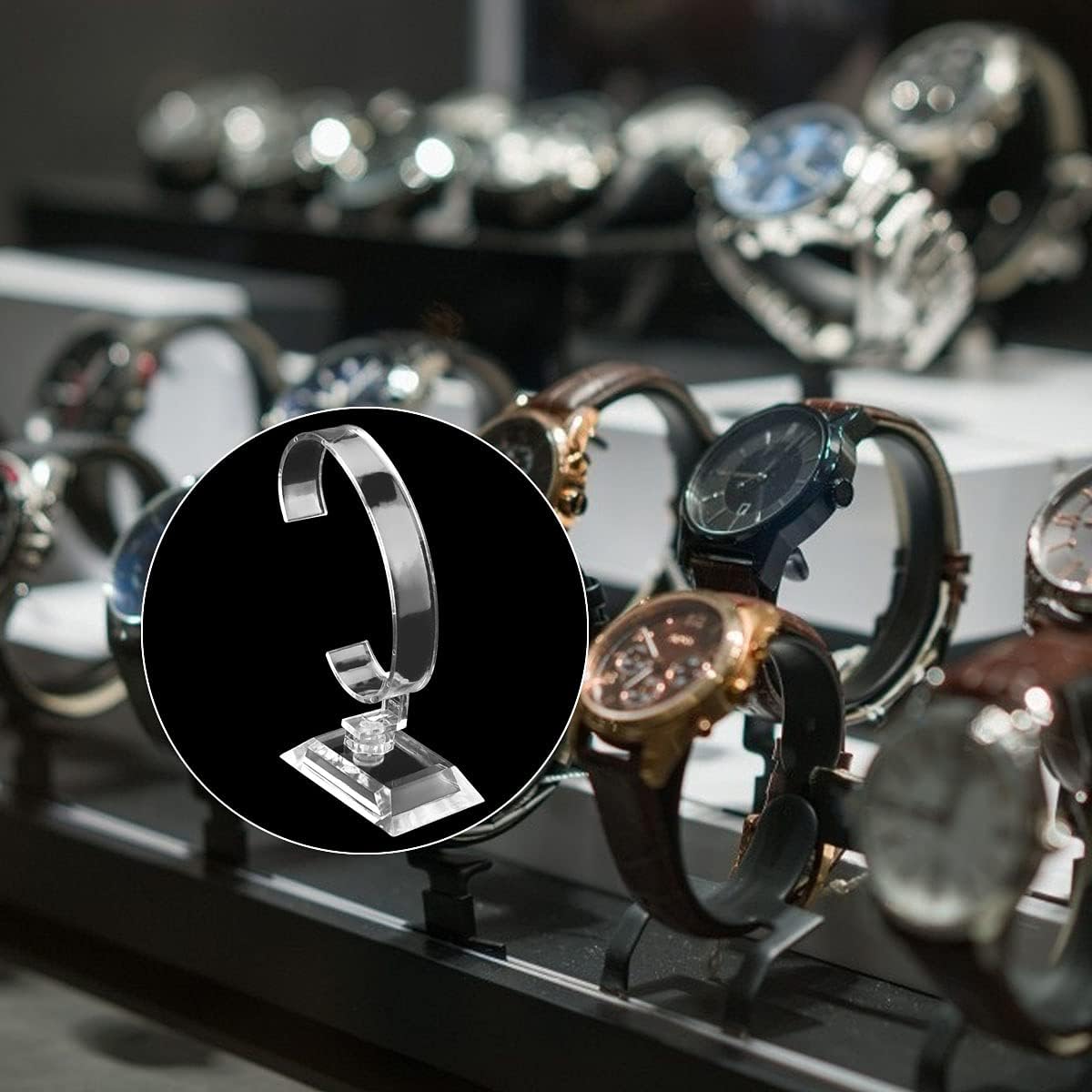 Wholesale 10PCS Transparent Ac - Jewelry And Watches Inc 评论和价格