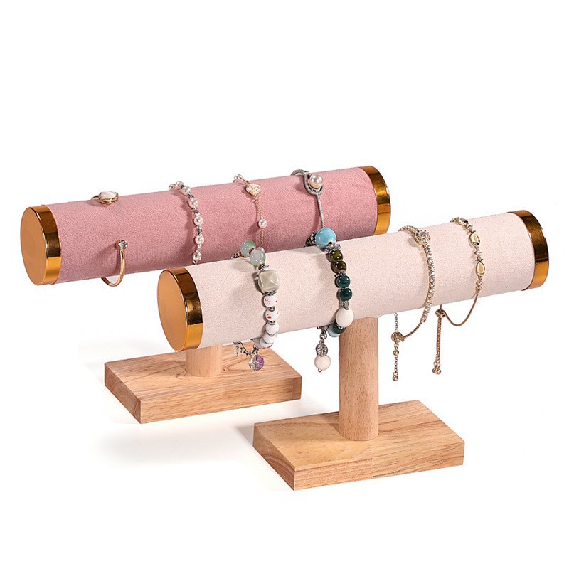 New T-Bar Jewelry Stand-Gold B - Jewelry Or Watches 评论和价格