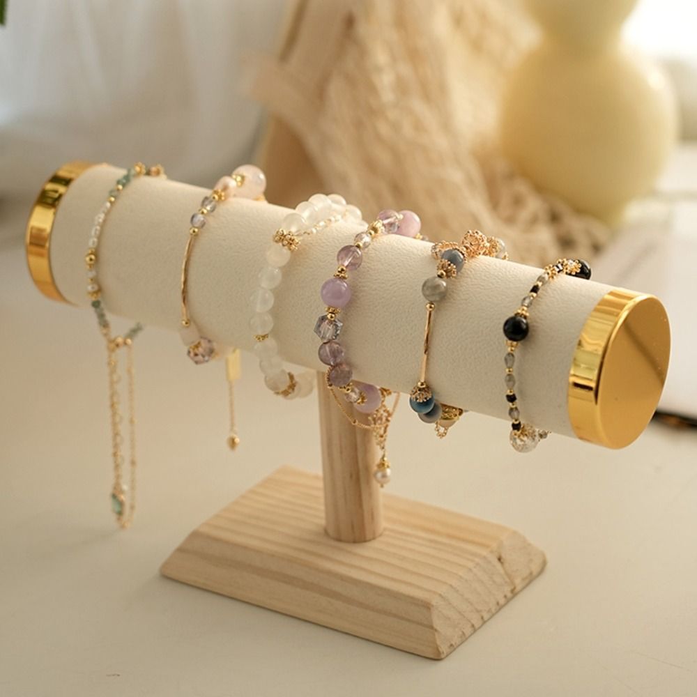 New T-Bar Jewelry Stand-Gold B - Jewelry Or Watches 评论和价格