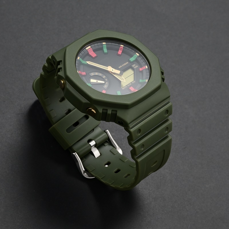 Resin Strap for Casio Farm Oak - Casio Watch G-Shock Ga-2100 评论和价格