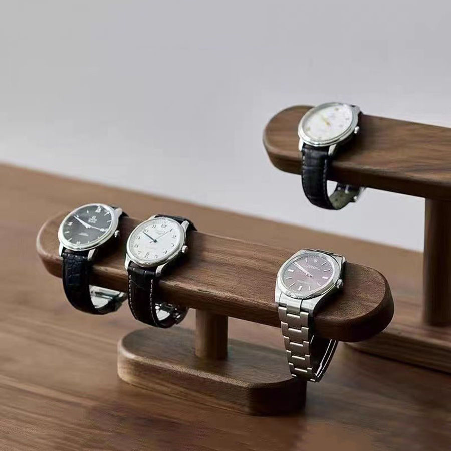 Creative Solid Walnut Wood Jew - Jewelry Stores With Watches 评论和价格