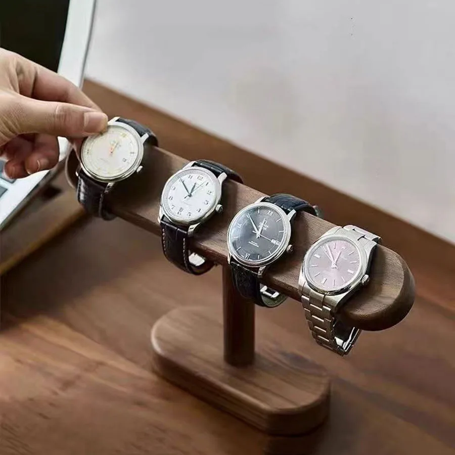 Creative Solid Walnut Wood Jew - Jewelry Stores With Watches 评论和价格