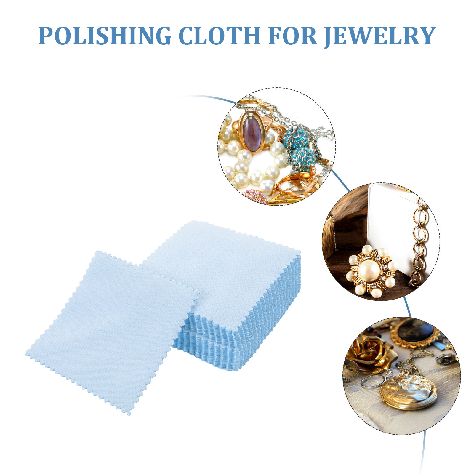 2pcs Silver Polishing Cloth 8X - Jewelry Watches Silver 评论和价格