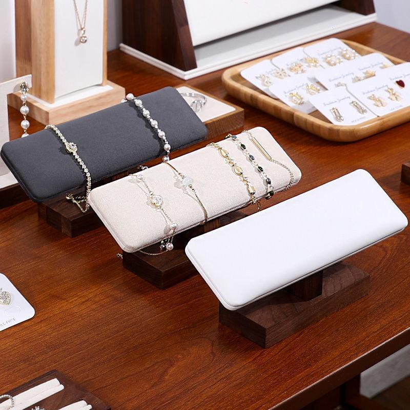 Walnut Solid Wood Jewelry Disp - Jewelry And Watches Exhibition 评论和价格