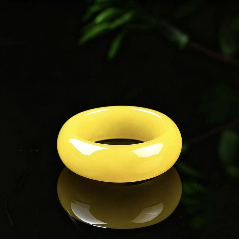 Genuine A-grade jadeite ring w - The Jewelry & Watches 评论和价格