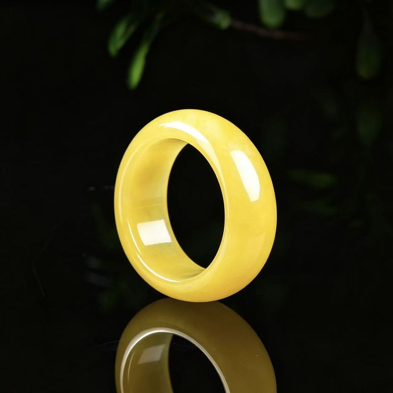 Genuine A-grade jadeite ring w - The Jewelry & Watches 评论和价格