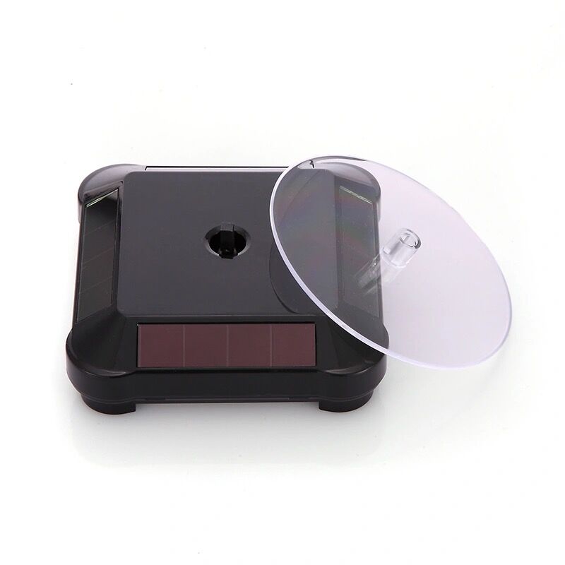 360 Degree Turntable Solar Rot - Jewelry And Watches Exhibition 评论和价格