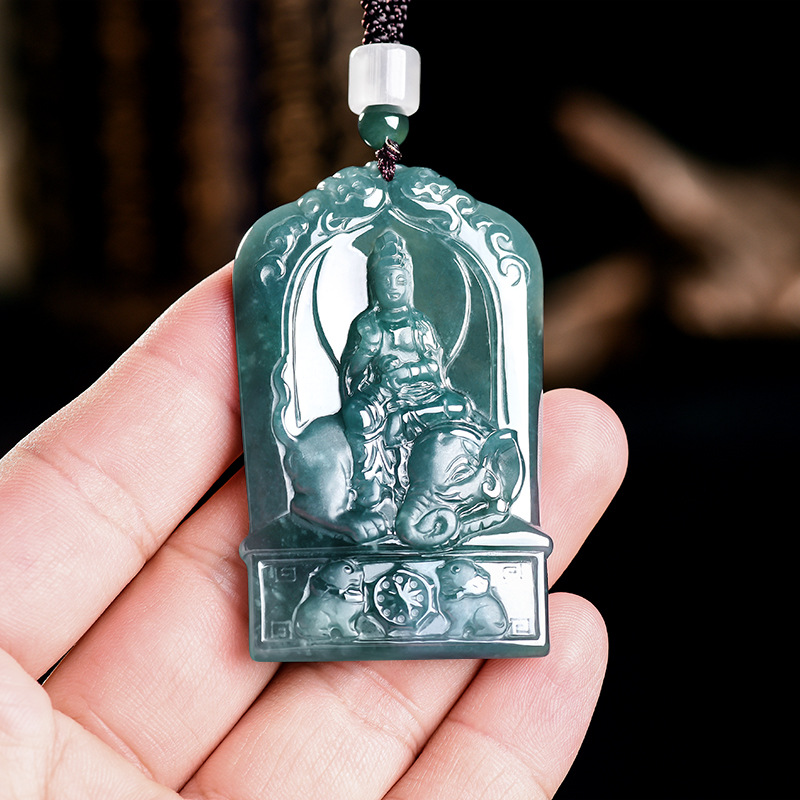 Natural Burmese Jadeite Guanyi - Jewelry & Watches Vitopoulos Reviews 评论和价格
