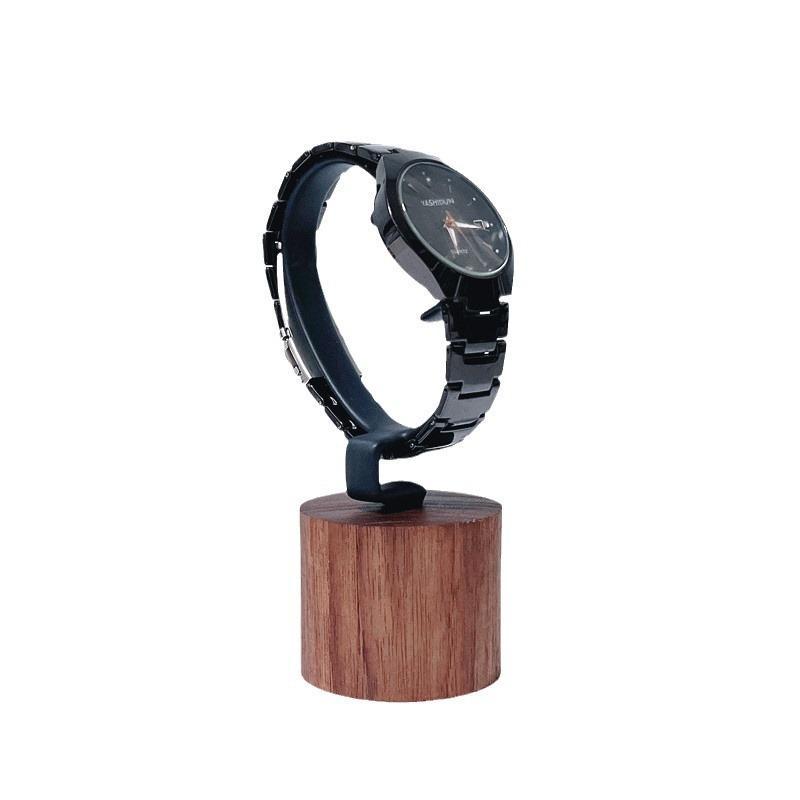 New Wooden C Shaped Watch Disp - Jewelry And Watches Inc 评论和价格