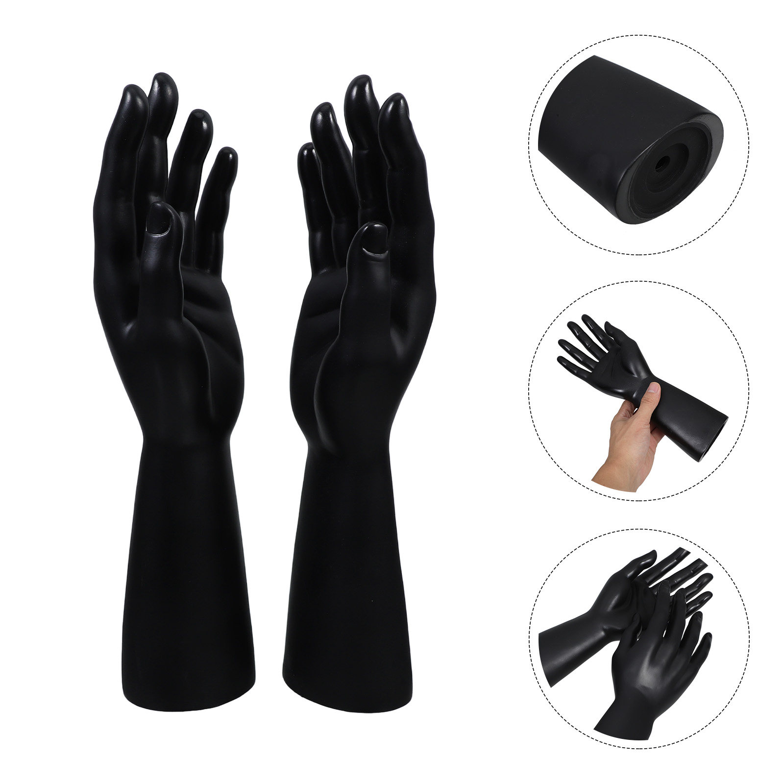 2Pcs Realistic Skin Tone Manne - Jewelry And Watches Exhibition 评论和价格