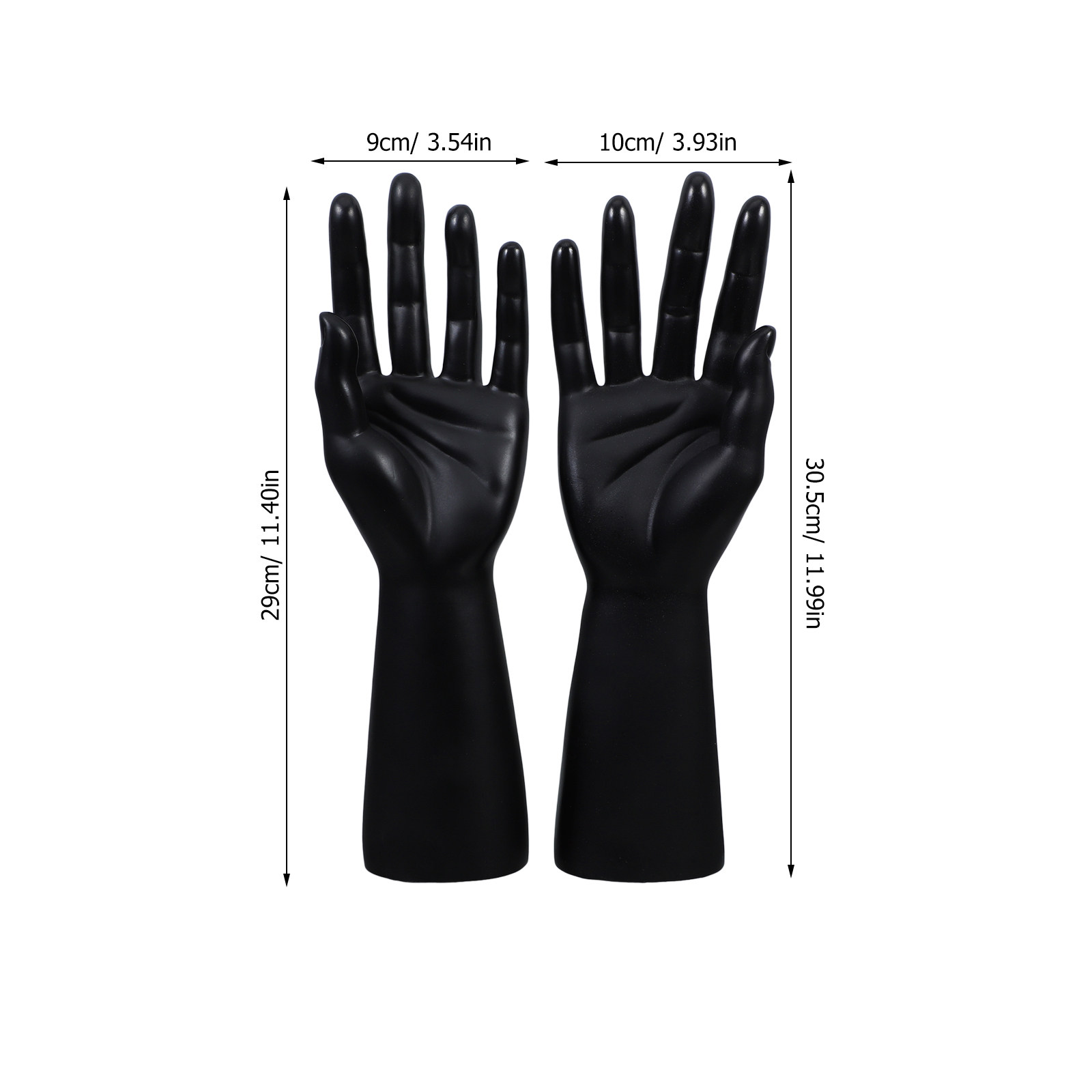 2Pcs Realistic Skin Tone Manne - Jewelry And Watches Exhibition 评论和价格