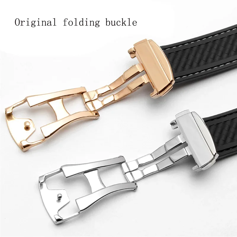 Curved 20mm Rubber Watchband F - Omega Watch Seamaster 评论和价格