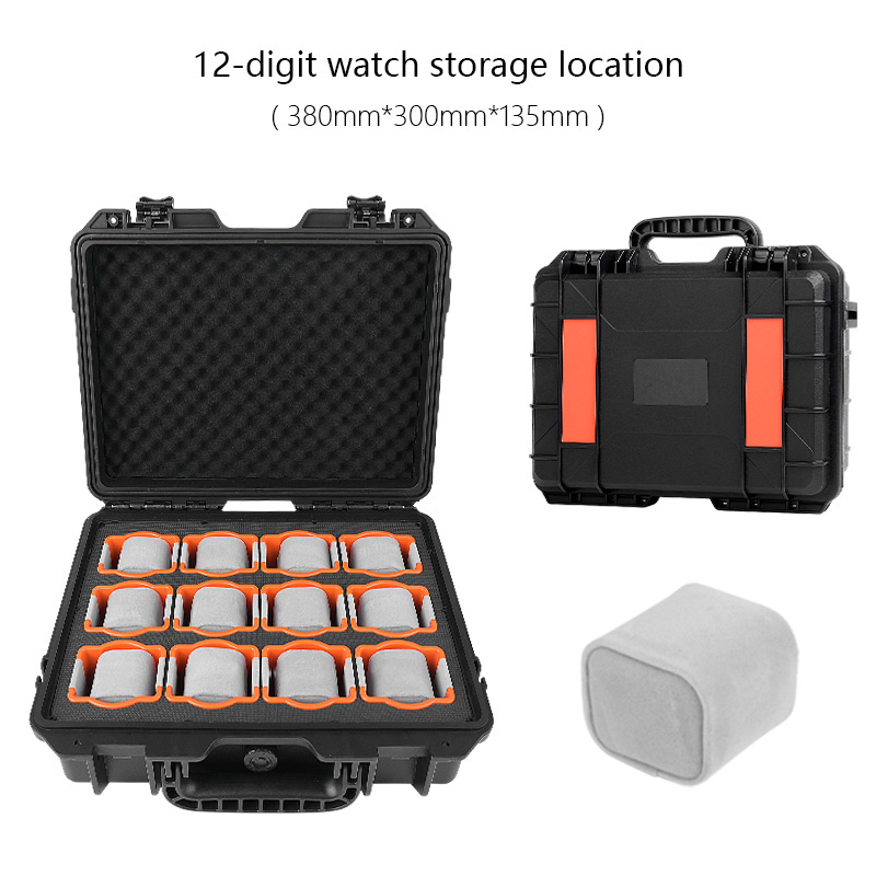 Black Men Watch Storage Box Ca - Jewelry And Watches Exhibition 评论和价格