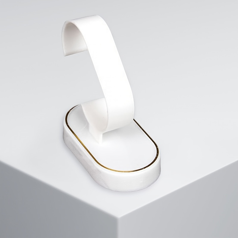 Watch display stand, white bra - Jewelry Or Watches 评论和价格