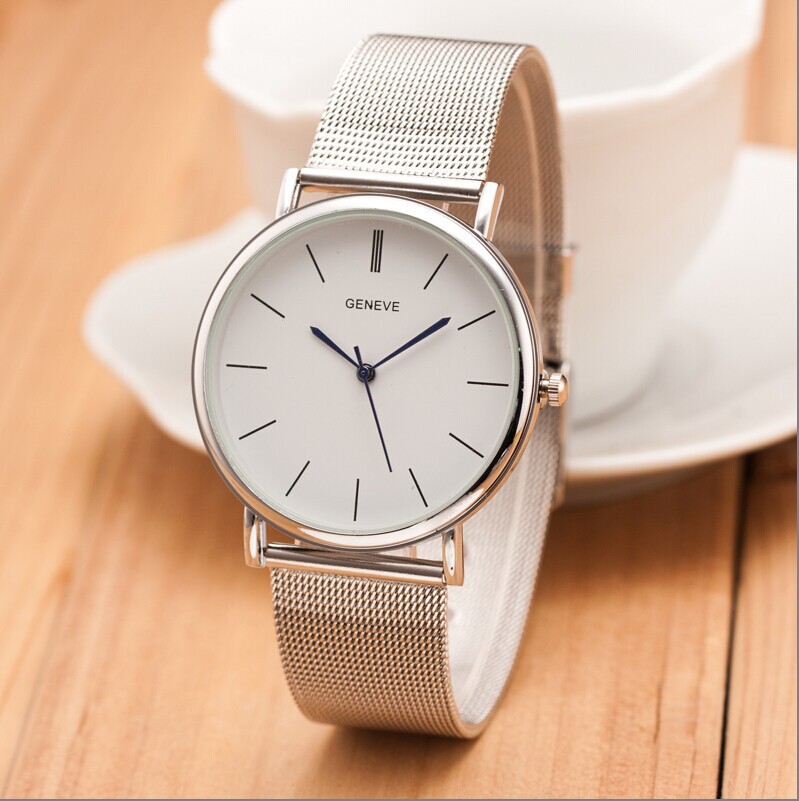 New Famous Silver Casual Genev - Jewelry Watches Silver 评论和价格