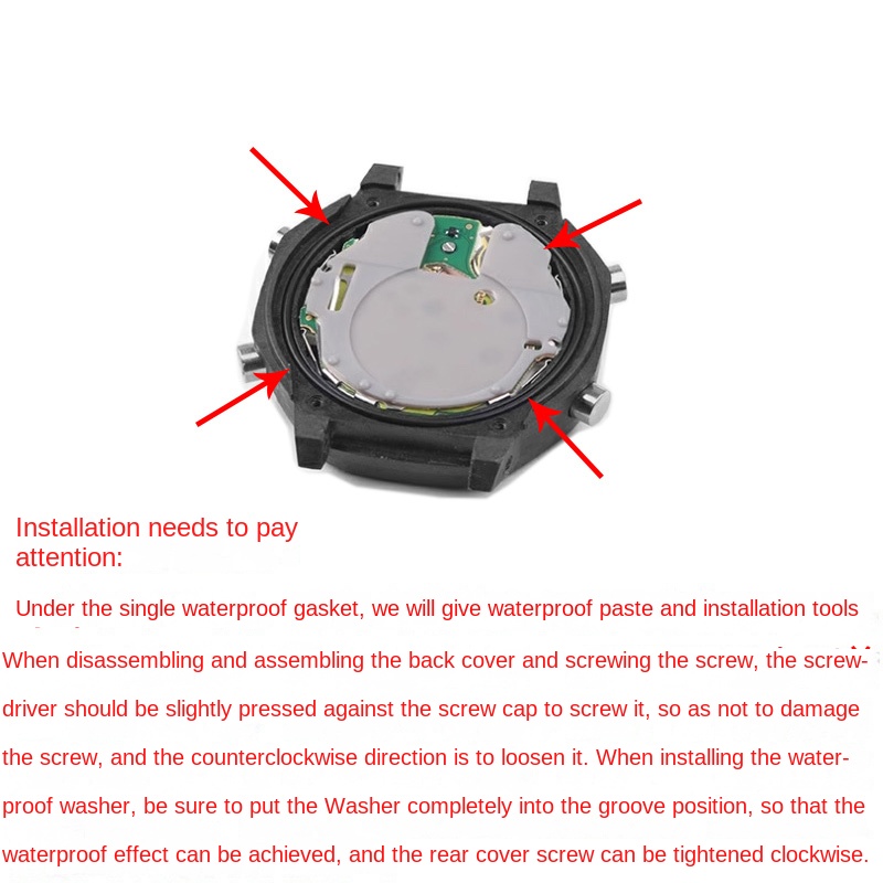 Rear cover waterproof ring for - Casio Watch G-Shock Ga-2100 评论和价格