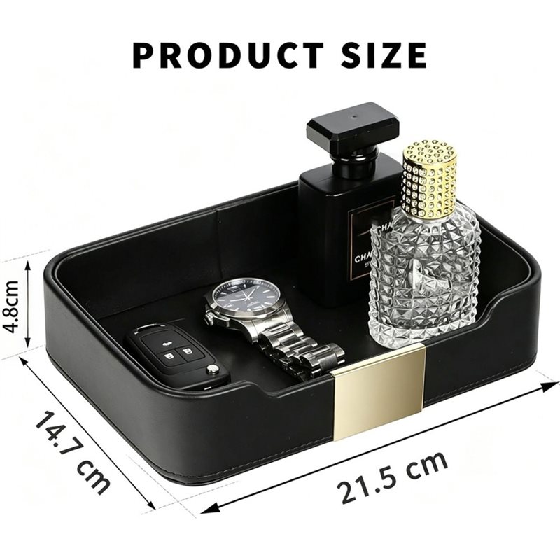 PHFU-PU Leather Key Box, Key T - Jewelry Stores With Watches 评论和价格