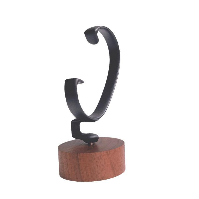 Wooden C-Shaped Watch Holder J - Jewelry And Watches Inc 评论和价格