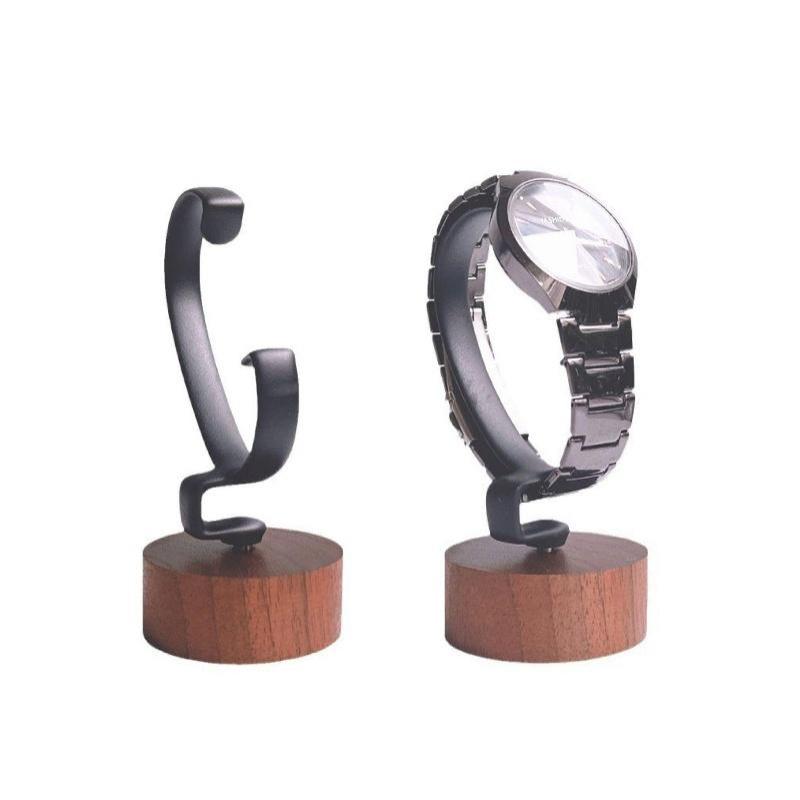 Wooden C-Shaped Watch Holder J - Jewelry And Watches Inc 评论和价格