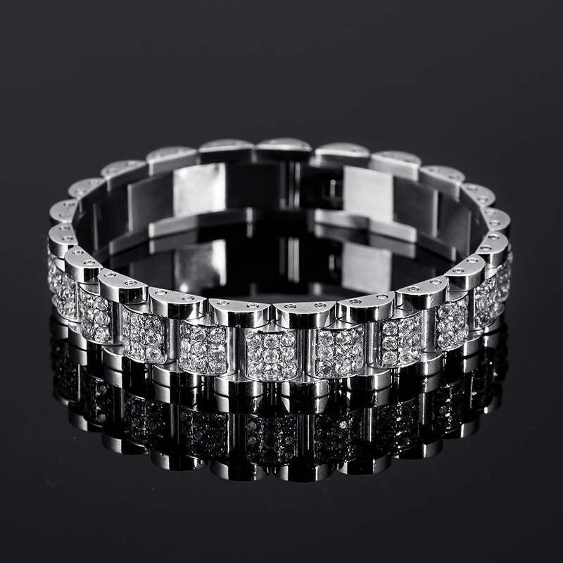 Micro Paved AAA Cubic Zirconia - Icebox Jewelry Watches 评论和价格
