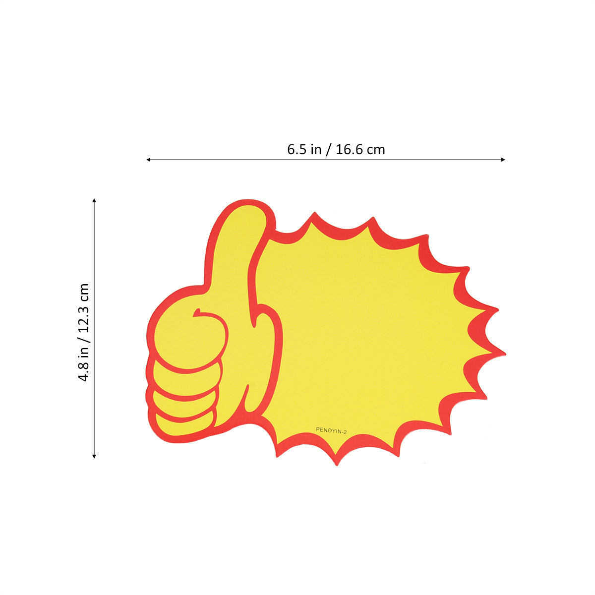 100Pcs Thumb Shaped Yellow Pap - Jewelry Stores With Watches 评论和价格