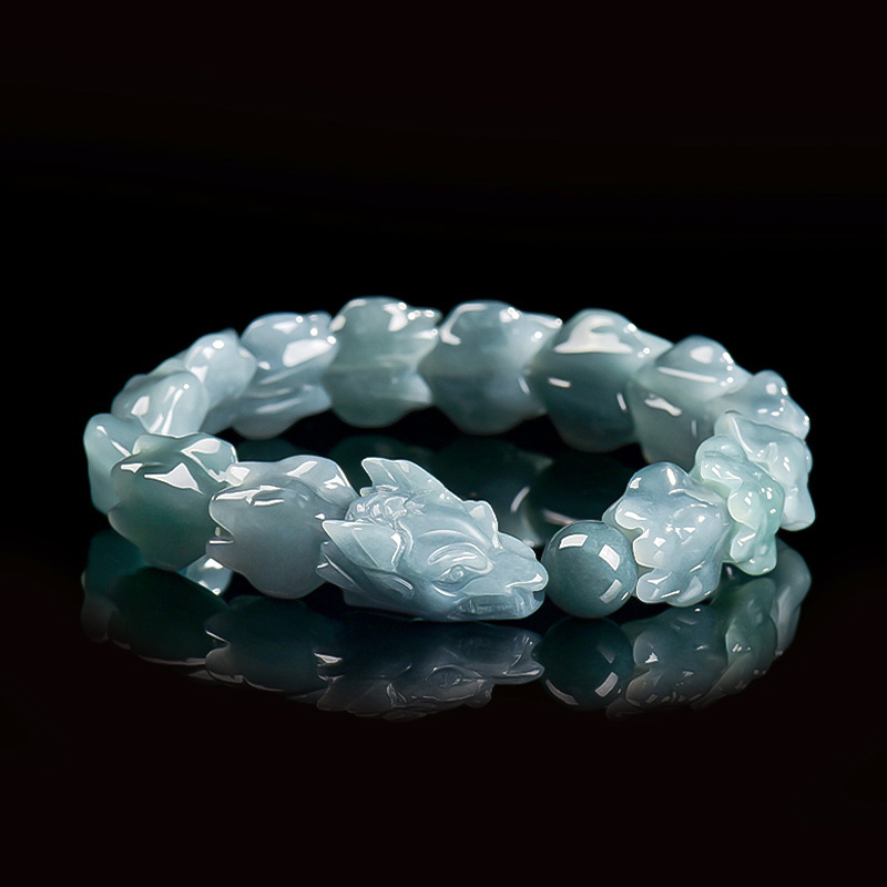 Blue Burmese Jadeite Dragon Br - Jewelry & Watches Vitopoulos Reviews 评论和价格