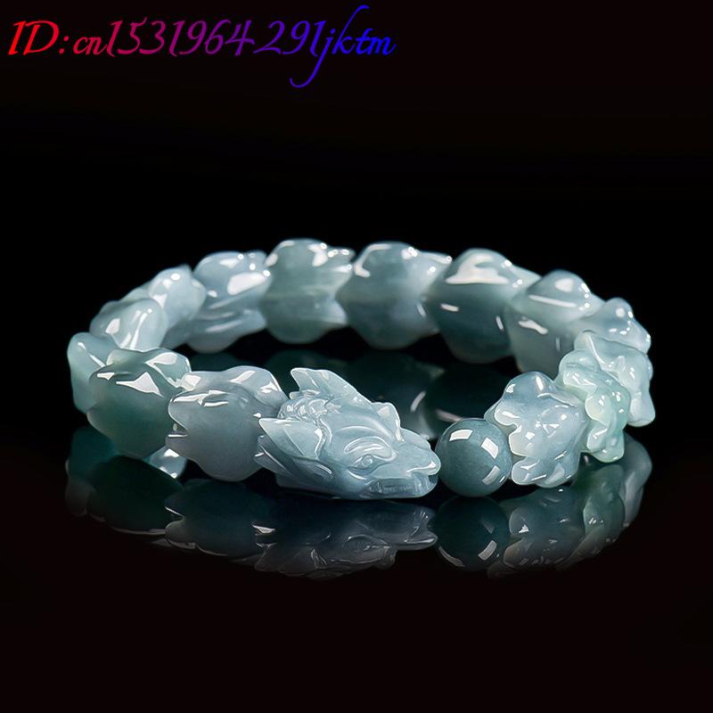 Blue Burmese Jadeite Dragon Br - Jewelry & Watches Vitopoulos Reviews 评论和价格