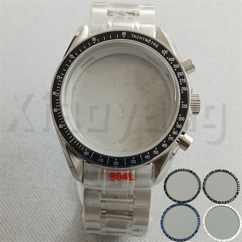 40mm VK63 Silver Watch Case Bl - Jewelry Watches Silver 评论和价格