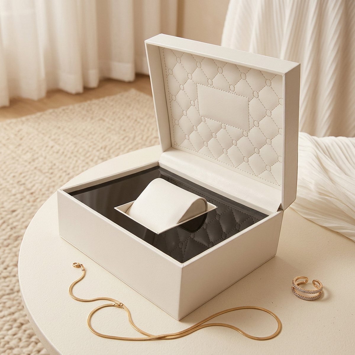 Factory Stock Watch Case Strai - Jewelry And Watches Exhibition 评论和价格