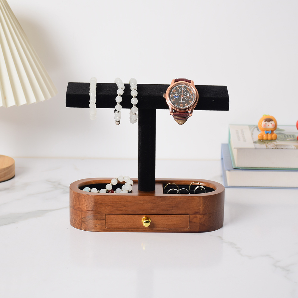 Jewelry Rack Solid Wood Jewelr - Jewelry Stores With Watches 评论和价格