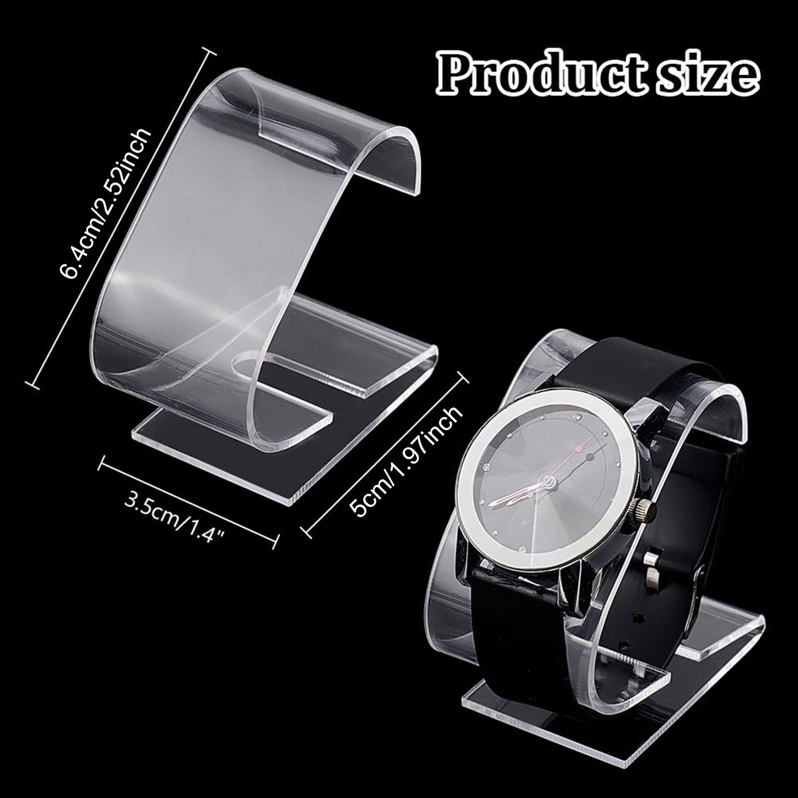 Watch Display Stand Acrylic Cl - Jewelry Or Watches 评论和价格