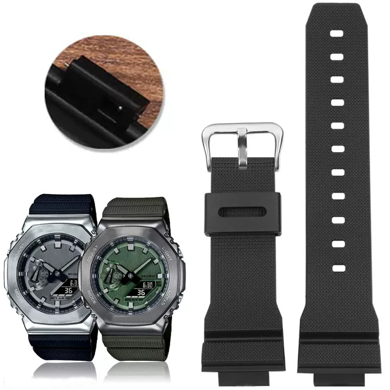 Rubber Watchbands For Casio G- - Casio Watch G-Shock Ga-2100 评论和价格