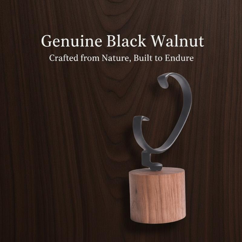 1PCS Solid Wood C‑Shaped Watch - Jewelry And Watches Inc 评论和价格