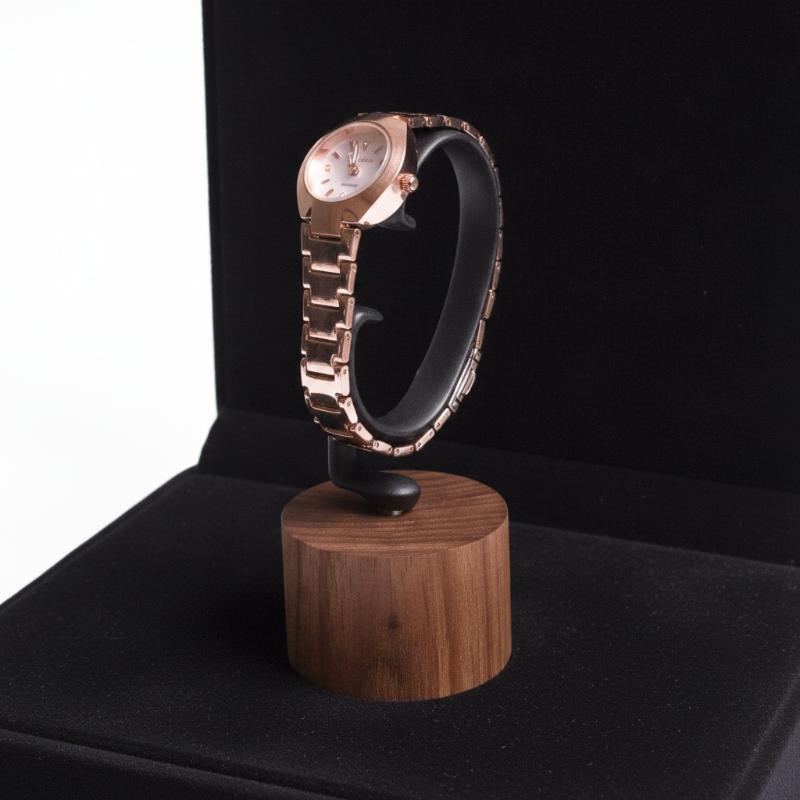 1PCS Solid Wood C‑Shaped Watch - Jewelry And Watches Inc 评论和价格