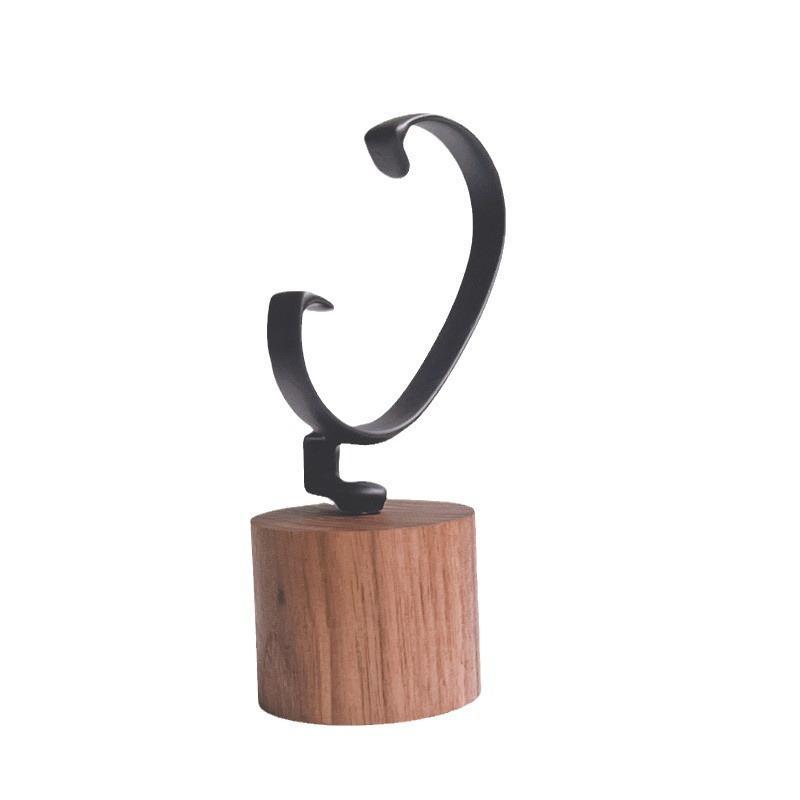 1PCS Solid Wood C‑Shaped Watch - Jewelry And Watches Inc 评论和价格