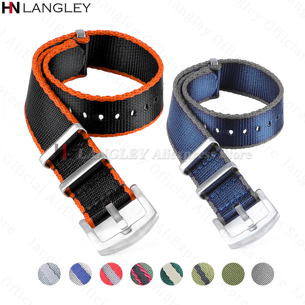 Nylon Strap 18mm 20mm 22mm for - Omega Watch Seamaster 评论和价格