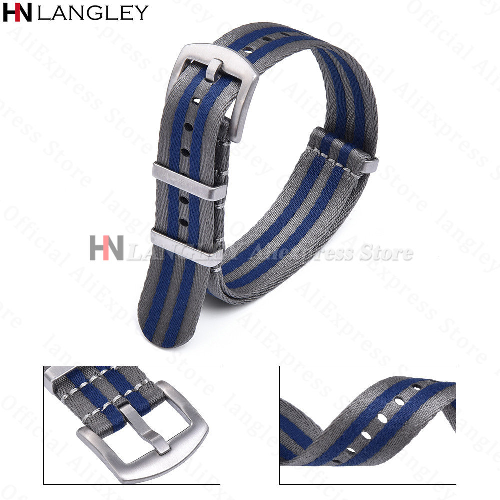 Nylon Strap 18mm 20mm 22mm for - Omega Watch Seamaster 评论和价格